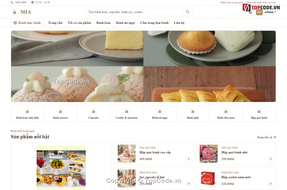 bán bánh ngọt,bán bánh,bánh
